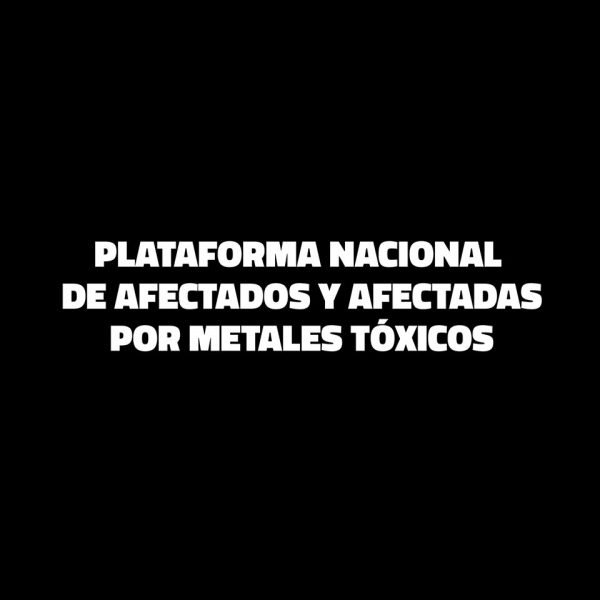 Frente al coronavirus, ATENCIÓN NACIONAL para los afectados por metales tóxicos