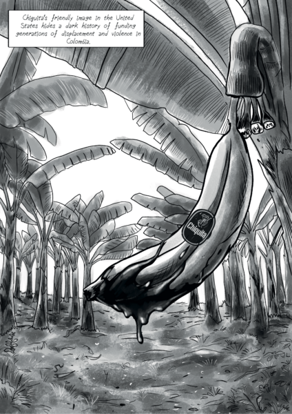 Depicting Chiquita’s dark history through comics