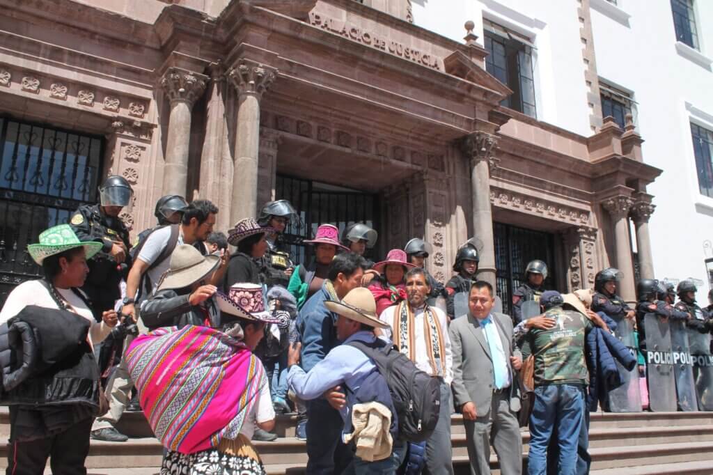 Justicia absuelve a los líderes comunitarios de Chumbivilcas frente a las acusaciones de la minera Anabi S.A.C.