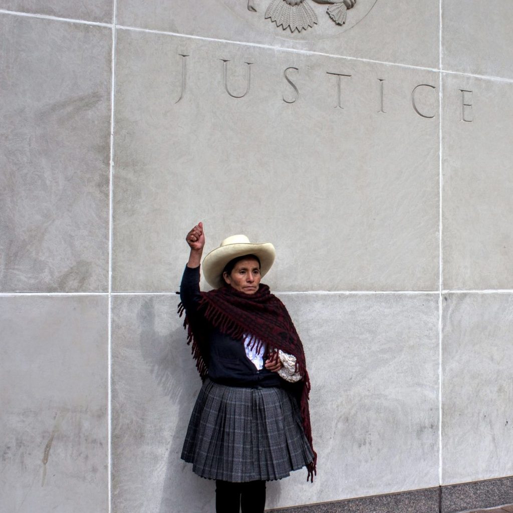 Goldman Prize winner and earth rights defender Maxima de Chaupe and her family won an important appeal in their case to hold the mining giant, Newmont, accountable for years of abuse.