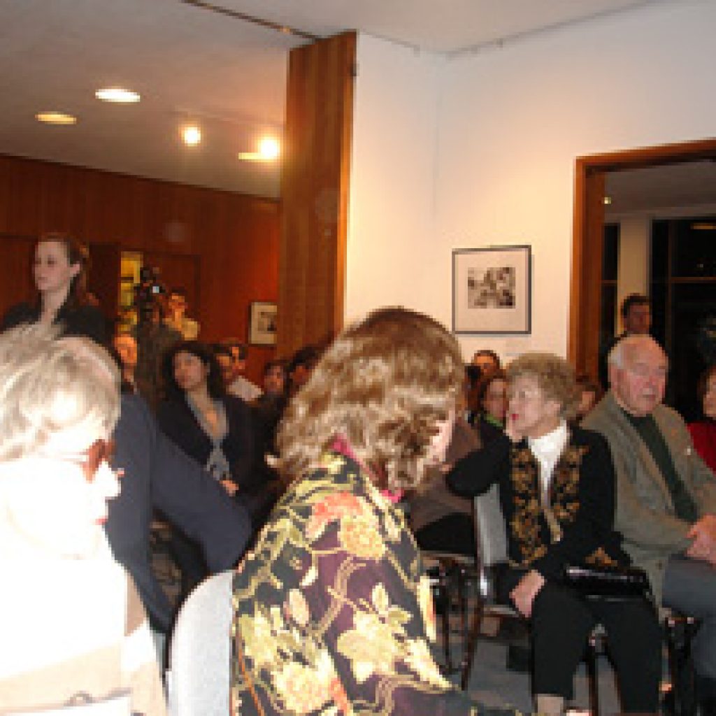 Audience at Czech Embassy Panel