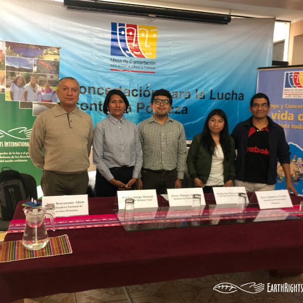 Organización social de Cotabambas presenta demanda contra convenio entre la Policía Nacional y Minera Las Bambas S.A.