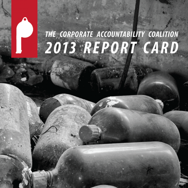 2013 Congressional Report Card on Corporate Accountability