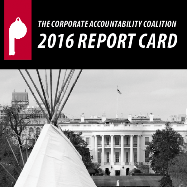 2016 Congressional Report Card on Corporate Accountability