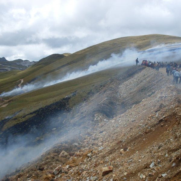 Peruvian Community Leaders Challenge Largest U.S. Gold Mining Company to Stop Human Rights Violations