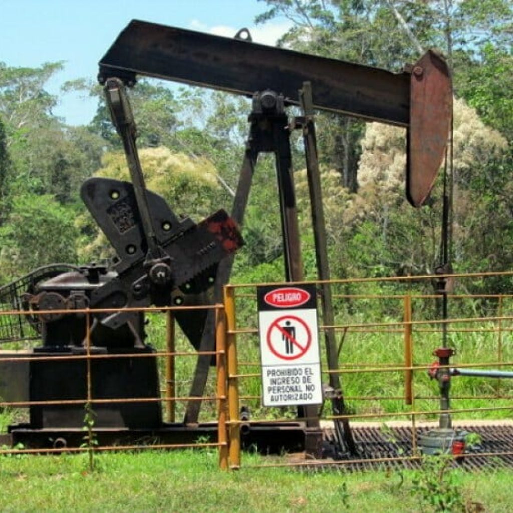 Canaan oil facilities. Photo courtesy of Ronald Suarez.