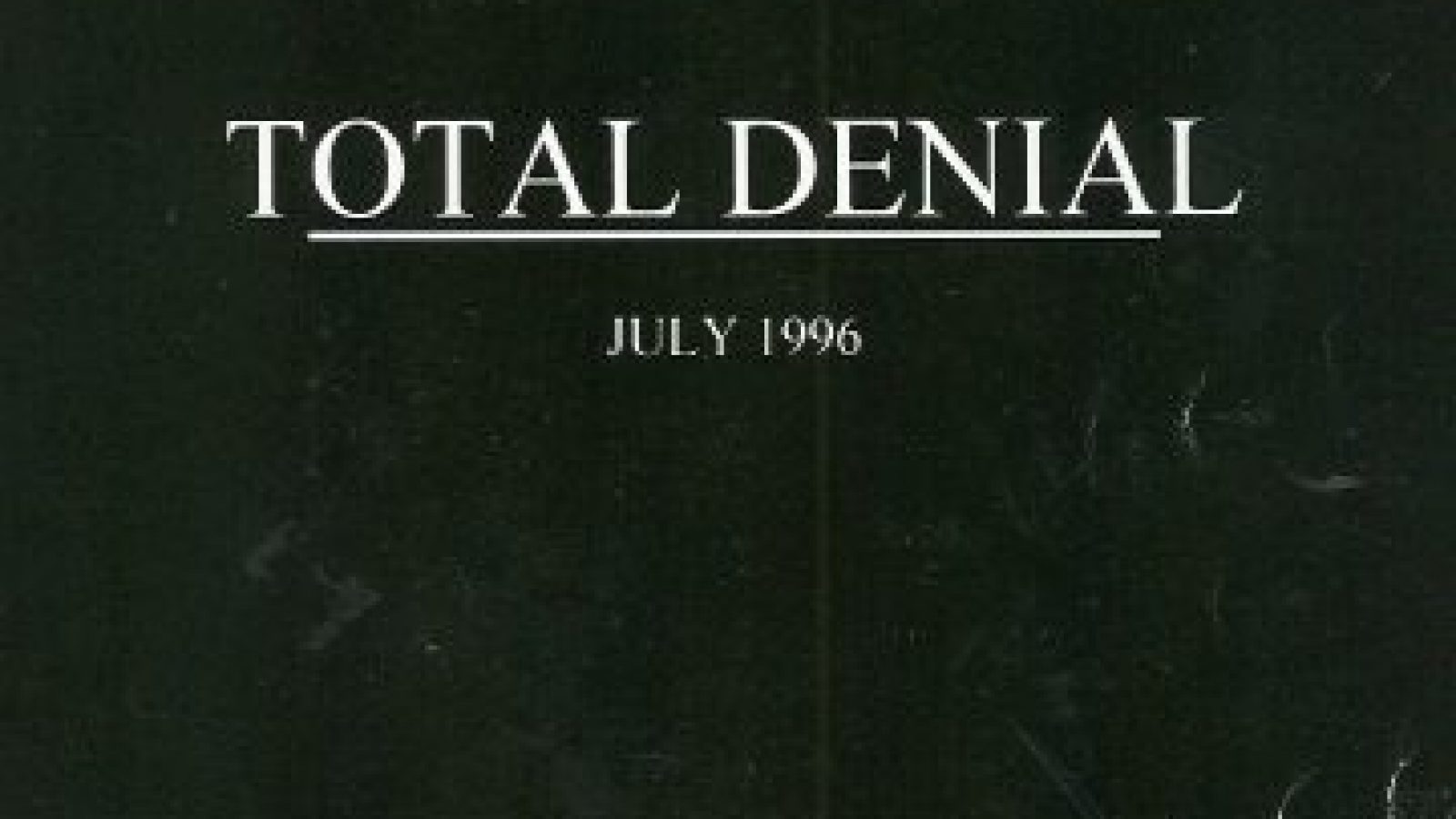 Total Denial EarthRights International